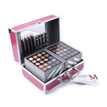 Load image into Gallery viewer, Miss Rose Face Powder Makeup Set Matte &amp; Shimmer Eyeshadow Palette Blockbuster Professional Make Up Kit Highlighter Bronzer