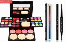 Load image into Gallery viewer, 1 Set Color Eyeshadow+Eyebrow pencil Makeup Tool Make Up Kit Set Long-lasting Waterproof Make Up Matte Eyeshadow Pallete