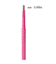 Load image into Gallery viewer, 1pc Eyebrow Pencil Longlasting Waterproof Durable Automaric Eye Brow Liner+3 Eyebrow Shaping Stencils Grooming Kit Makeup Tools