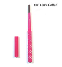 Load image into Gallery viewer, 1pc Eyebrow Pencil Longlasting Waterproof Durable Automaric Eye Brow Liner+3 Eyebrow Shaping Stencils Grooming Kit Makeup Tools